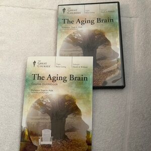 Great Courses The Aging Brain Book and DVD
